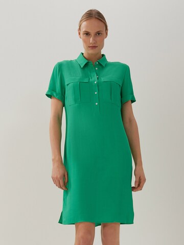 Someday Shirt dress 'Quinty' in Green: front