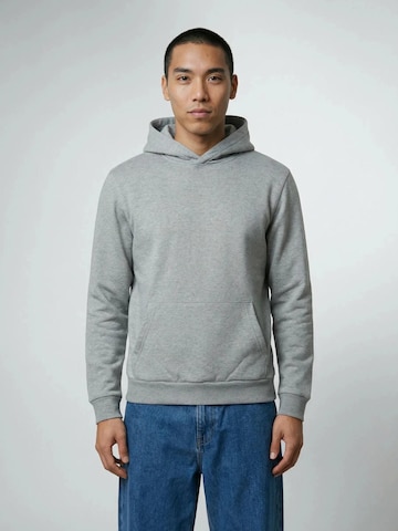 Pull-over 'Made in France' ERVERTE Paris en gris : devant