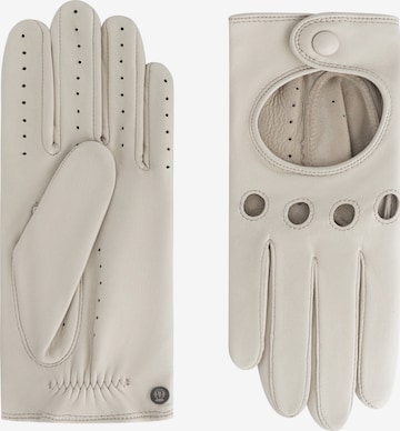 Roeckl Full Finger Gloves ' Rom' in Beige: front