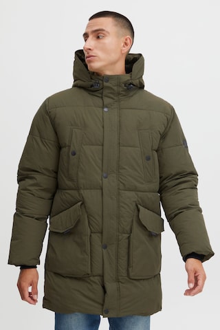 INDICODE JEANS Winterparka in Groen: voorkant