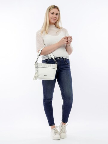 Emily & Noah Shoulder Bag 'Brigitte' in White