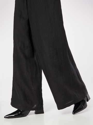 DRYKORN Wide leg Pants 'Ceiling' in Black