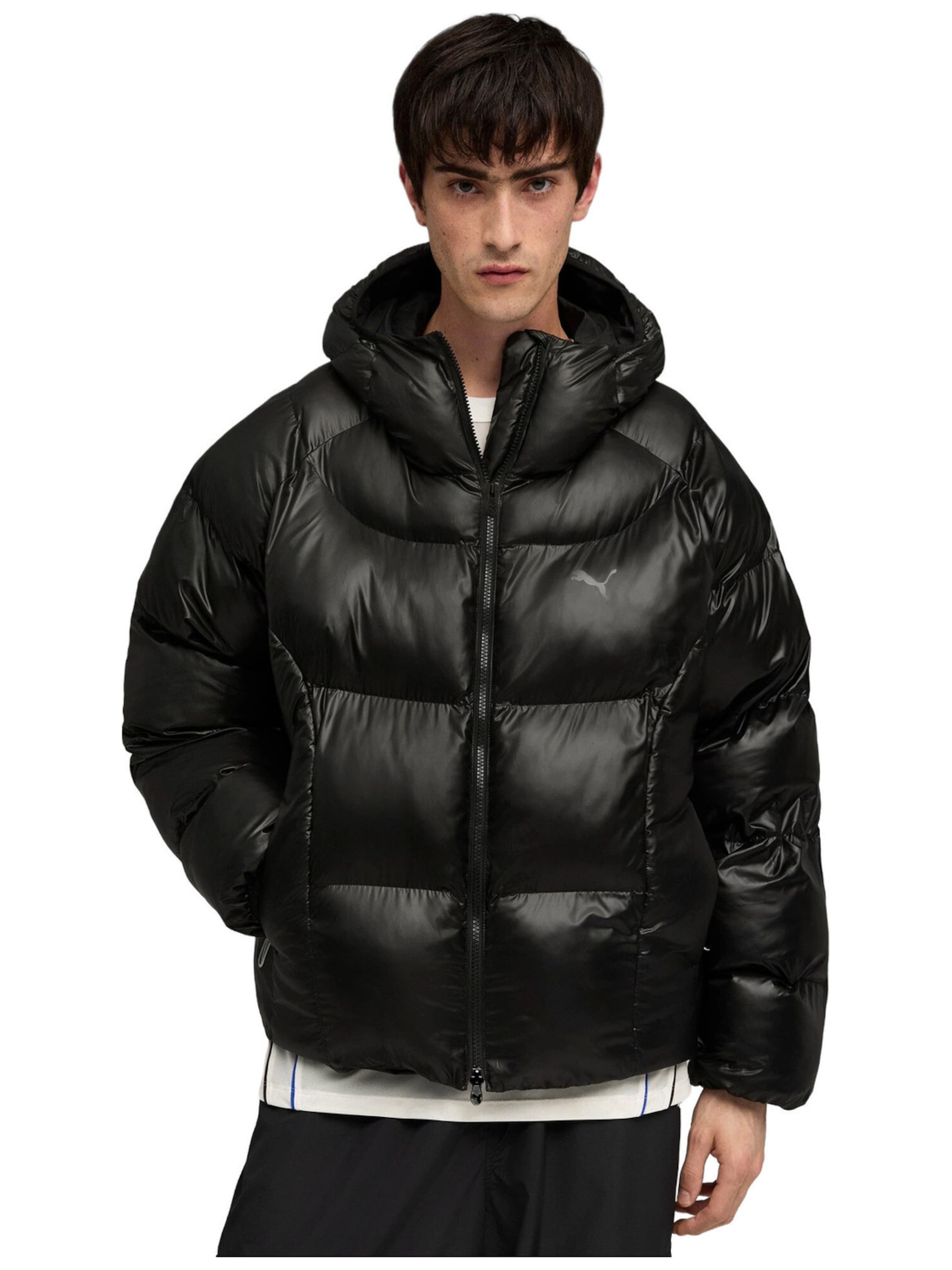 PUMA Between-season jacket 'Puma tech-x Puffer Jacket' in Black