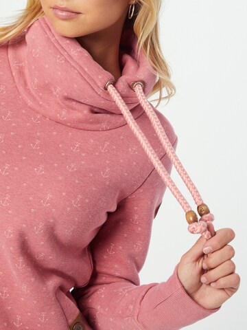 Ragwear Sweatshirt 'RYLIE MARINA' in Pink