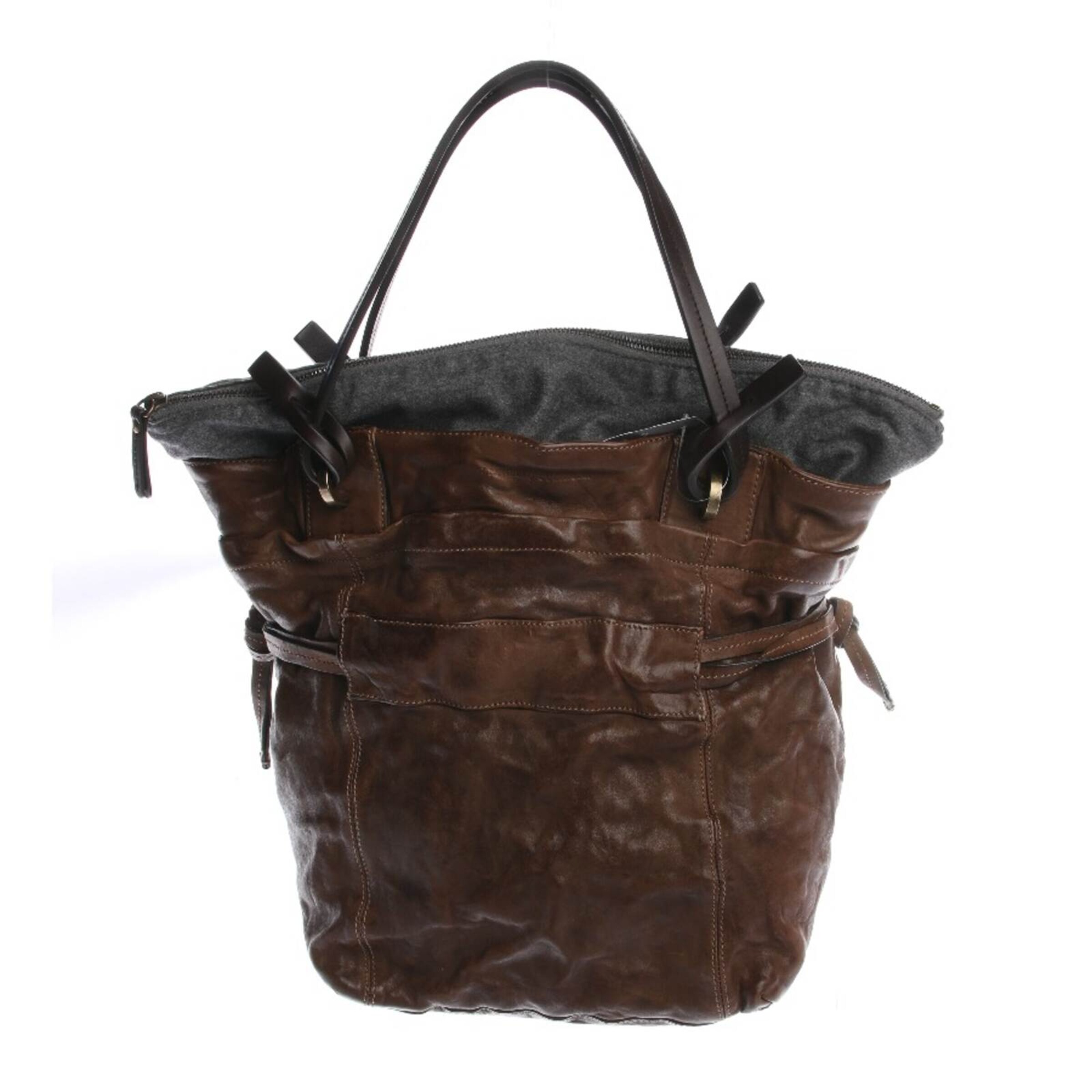 Brunello Cucinelli Handtasche One Size in Braun: Vorderseite