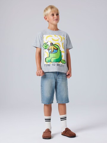 NAME IT Shirt 'Among Us' in Grijs