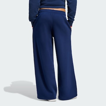 ADIDAS SPORTSWEAR Wide leg Sports trousers in Blue