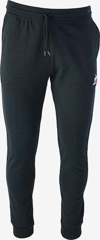 Regular Pantalon de sport LE COQ SPORTIF en noir : devant