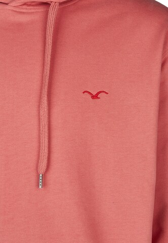 Cleptomanicx Sweatshirt 'Ligull' in Red