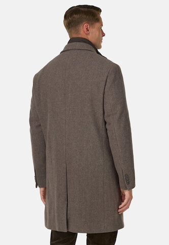 Boggi Milano Between-seasons coat in Brown