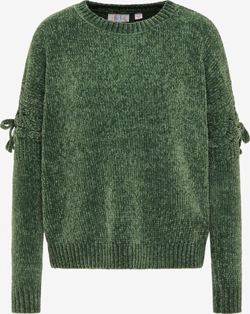 Pull-over IZIA en vert : devant