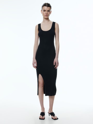 EDITED Knitted dress 'Relana' in Black