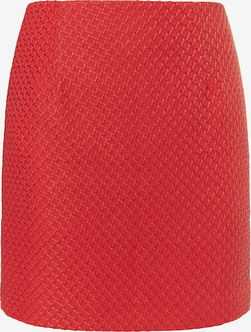 raudona faina Sijonas: priekis