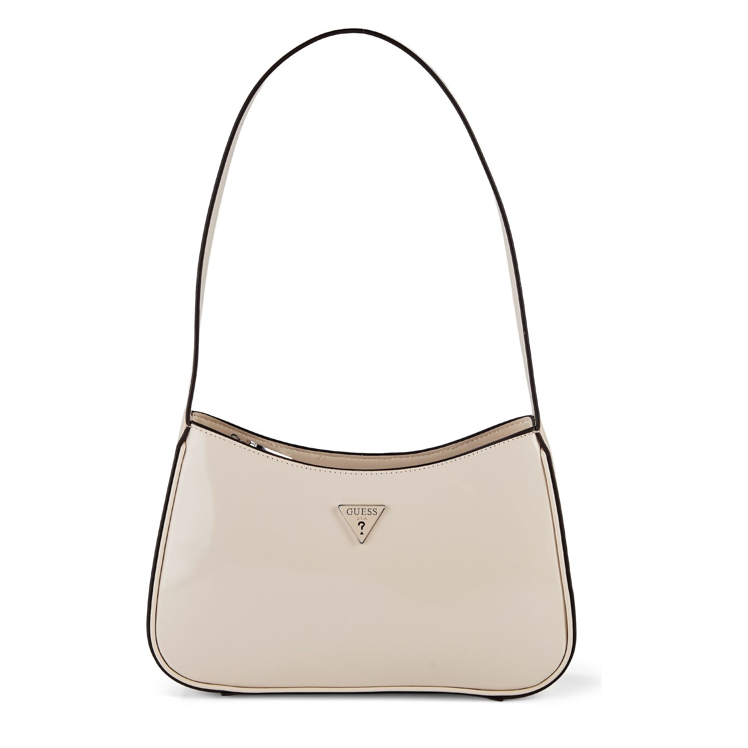 Sac bandoulière 'Arnela II' GUESS en beige : devant