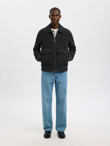 SELECTED Between-Season Jacket 'SLHJAKOB' in Grey