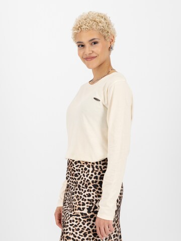 T-shirt 'LeaAK' Alife and Kickin en beige