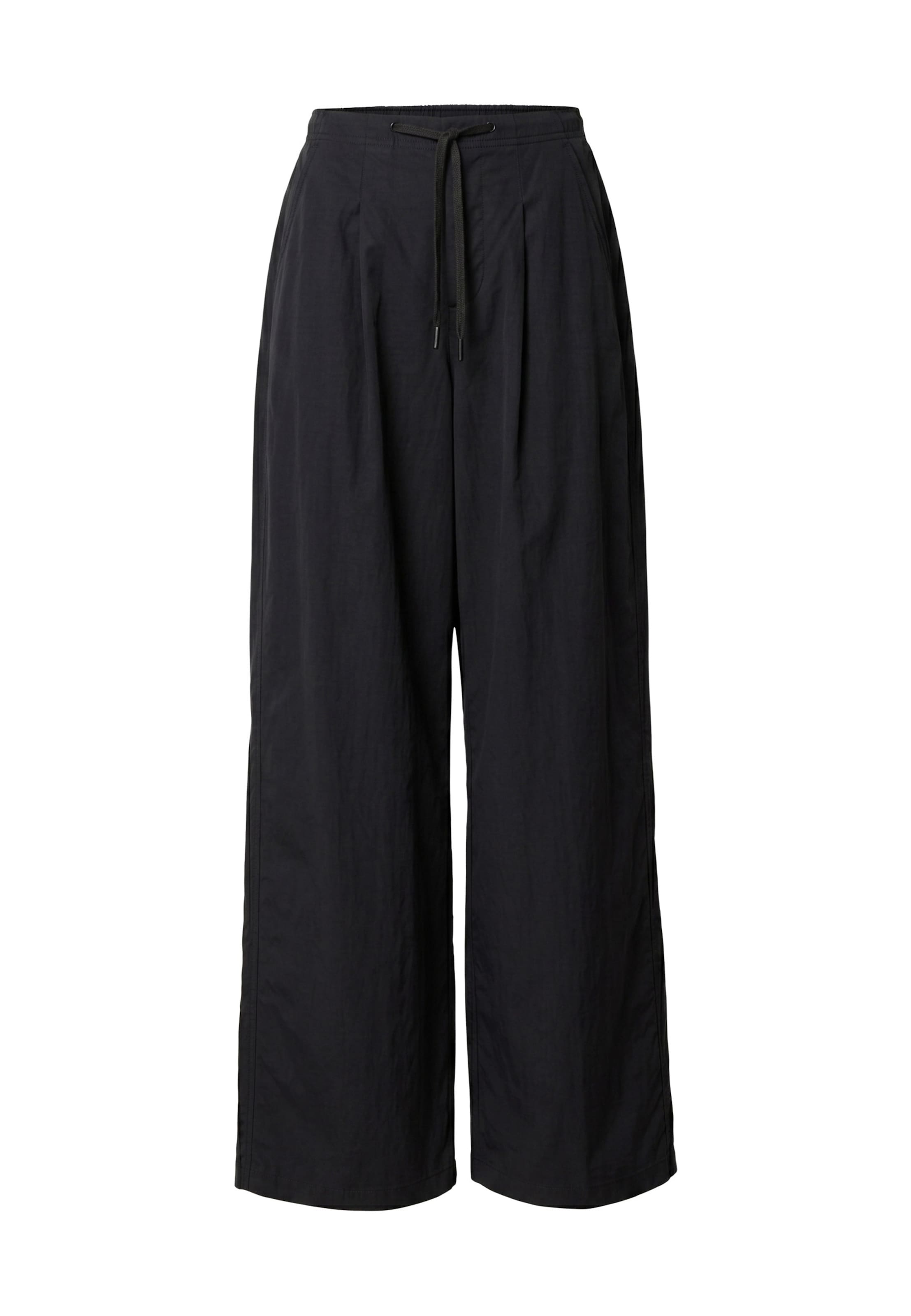 Wide leg Pantaloni di Urban Classics in nero: frontale