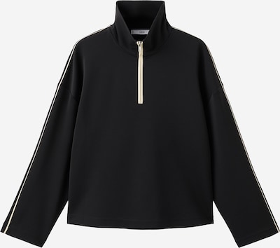 MANGO Collegepaita koossa XS värissä beige / musta, Tuotenäkymä