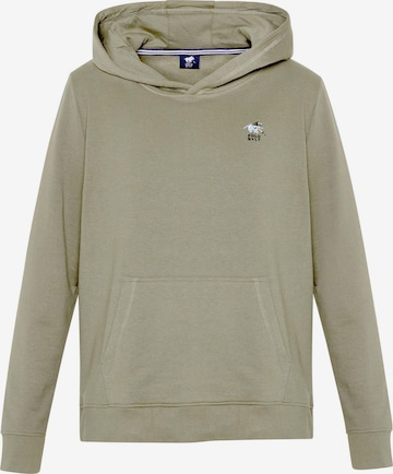 Polo Sylt Sweatshirt 'Basic' in Green: front