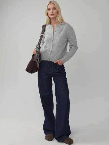 Hiccup Knit Cardigan in Grey