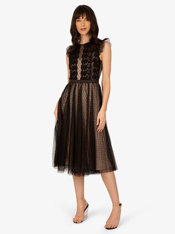 APART Cocktail Dress in Black: front