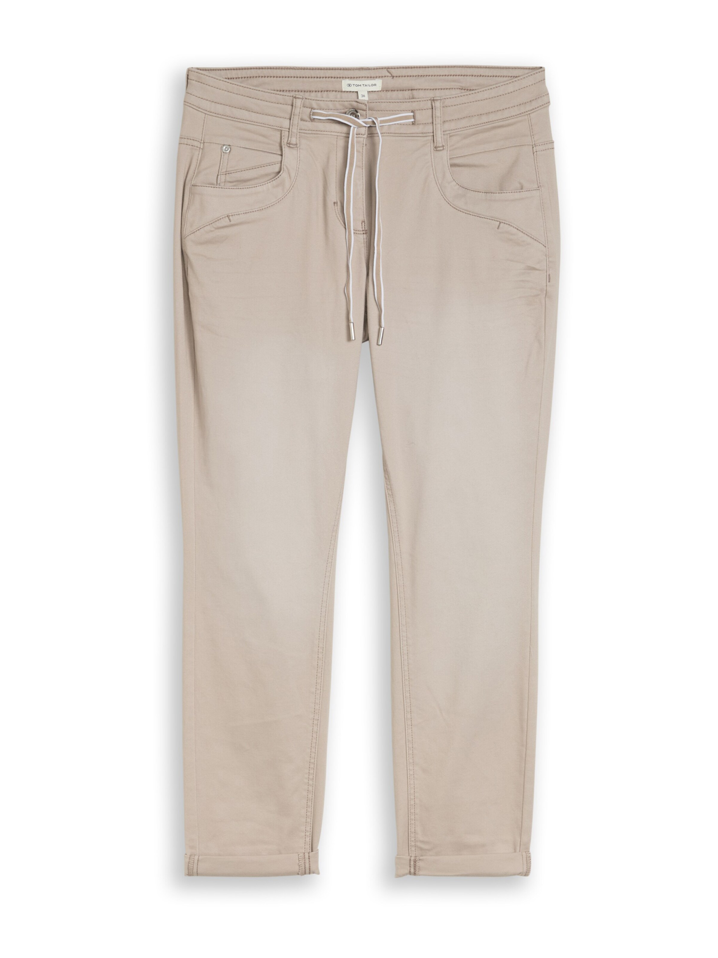 TOM TAILOR Hose in Grau: Vorderseite
