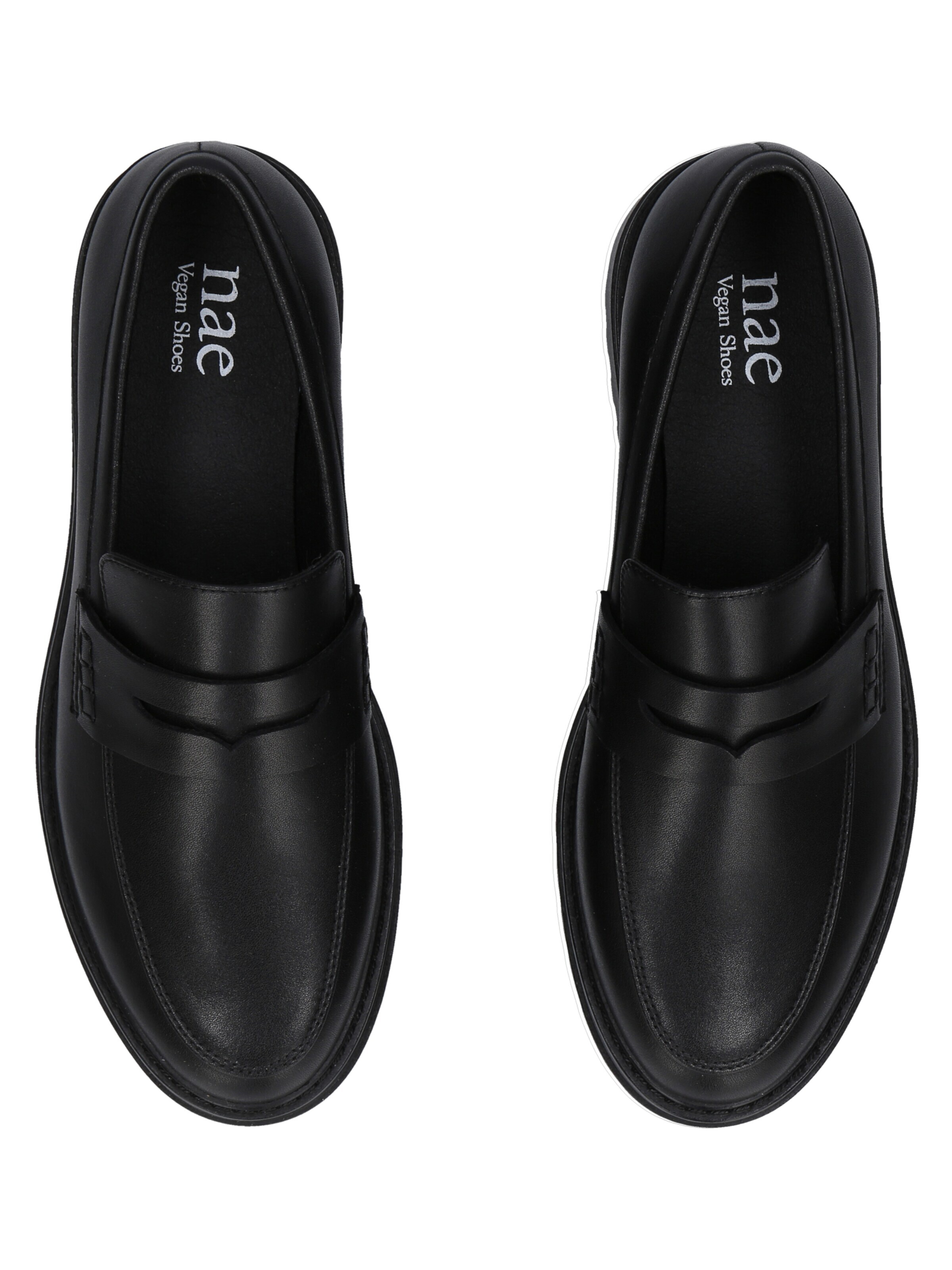 nae Vegan Shoes - Mocasines 'Brenda' en negro