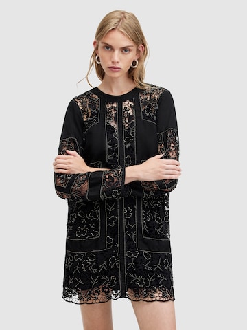 Robe 'NOUSH' AllSaints en noir : devant