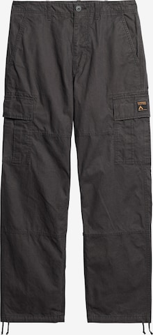 Superdry Loose fit Cargo Pants in Grey: front