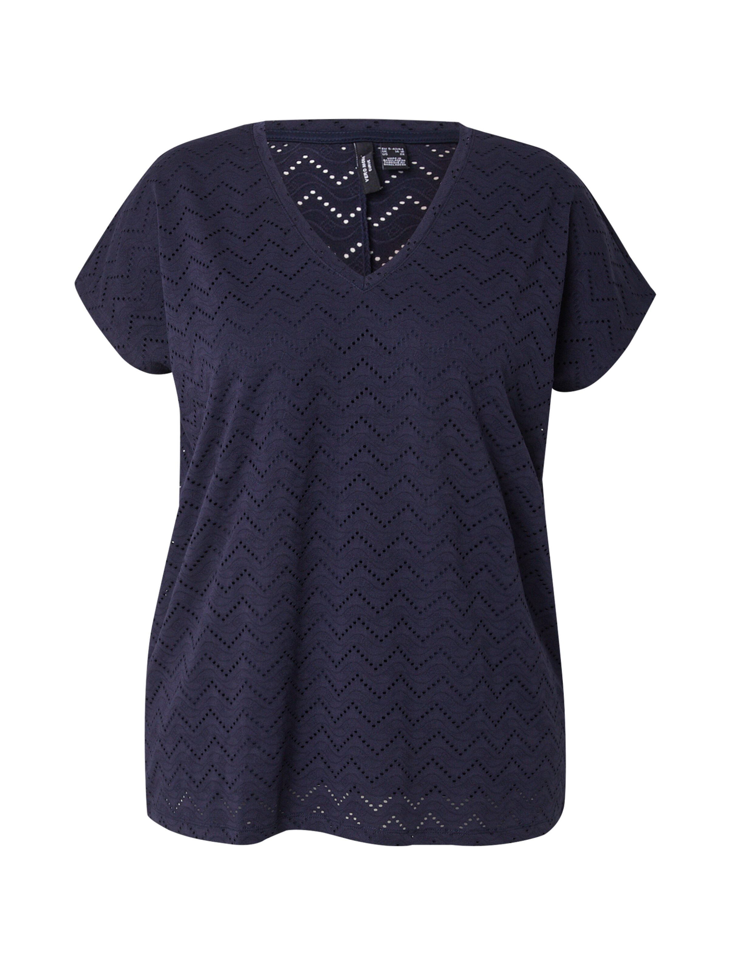 Vero Moda Curve Shirt 'VMCTHAS' in Blue: front