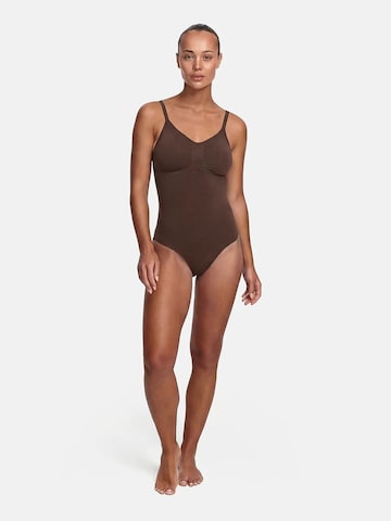 cfab - Body moldeador 'Bodysuit Sculpting Shapewear mit Slip' en marrón