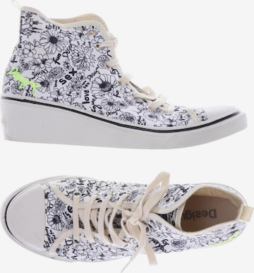 Desigual Sneakers & Trainers in 38 in White: front