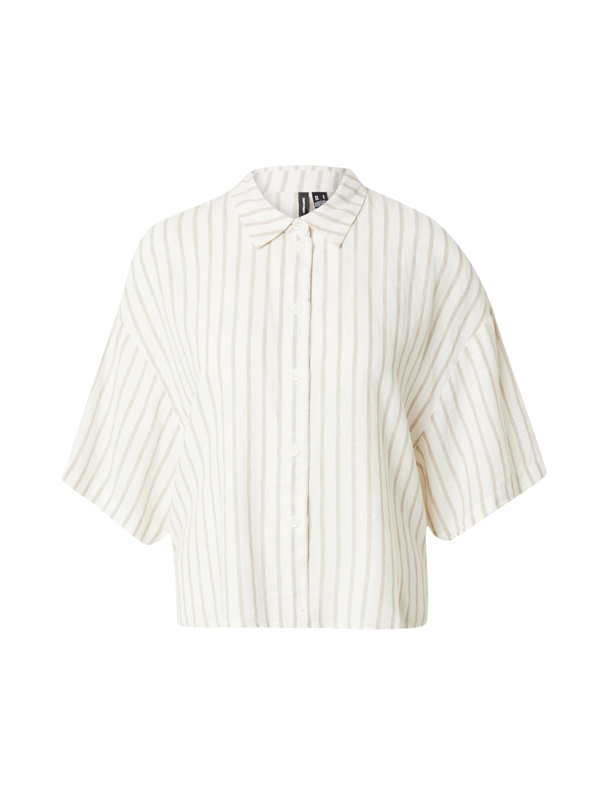 VERO MODA - Blusa 'LINN' en blanco: frente