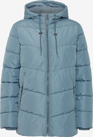 ICHI Winterjacke 'IHZelana' in Blau: Vorderseite