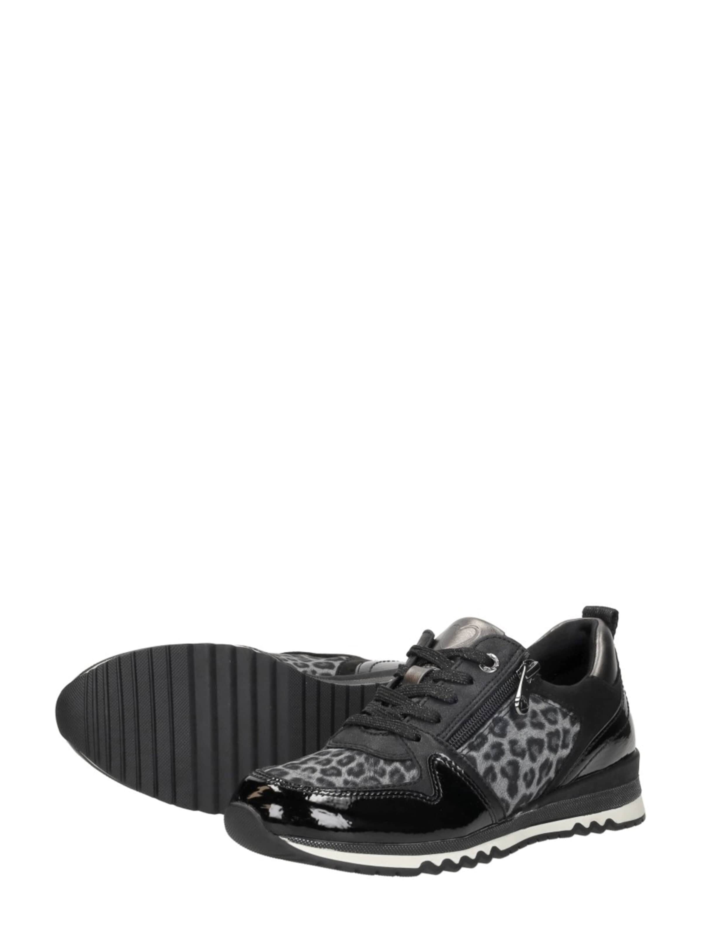 Baskets basses 'Sneakers Laag' MARCO TOZZI en noir