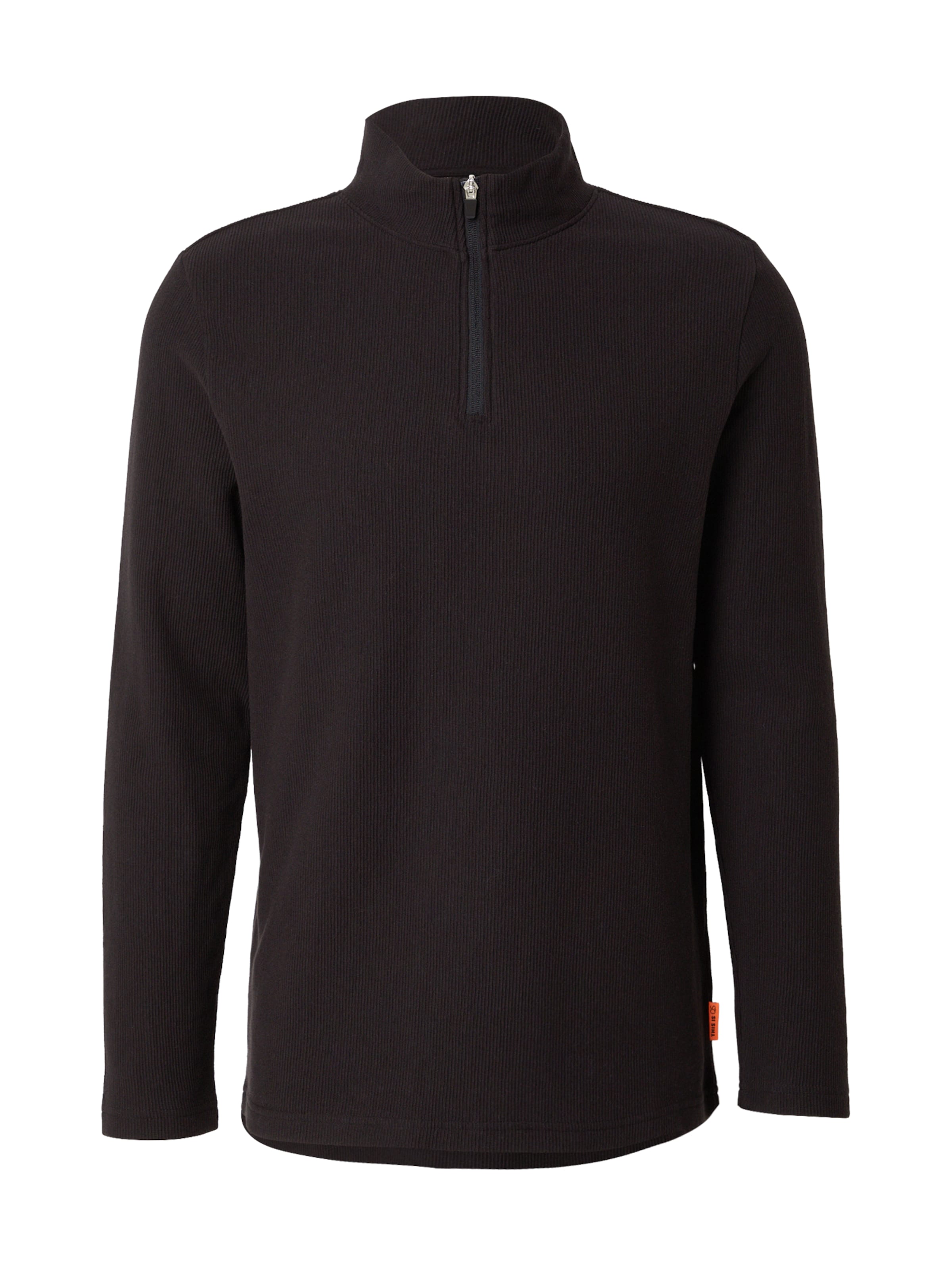 QS Футболка в Черный: спереди