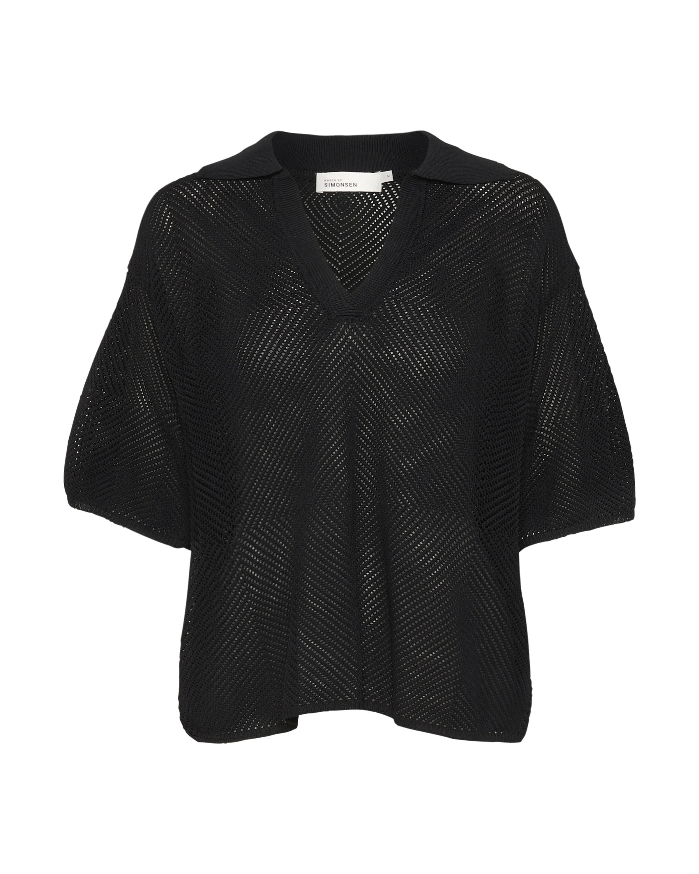 KAREN BY SIMONSEN Pullover 'Upala' in Schwarz: Vorderseite