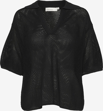 KAREN BY SIMONSEN Pullover 'Upala' in Schwarz: Vorderseite