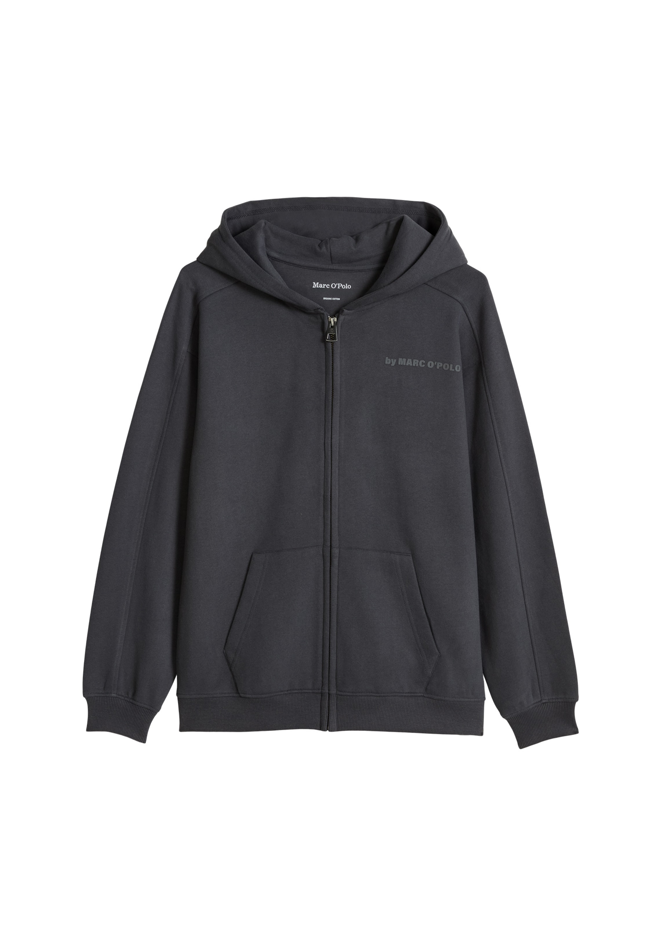 Marc O'Polo Sweat jacket in Grey: front