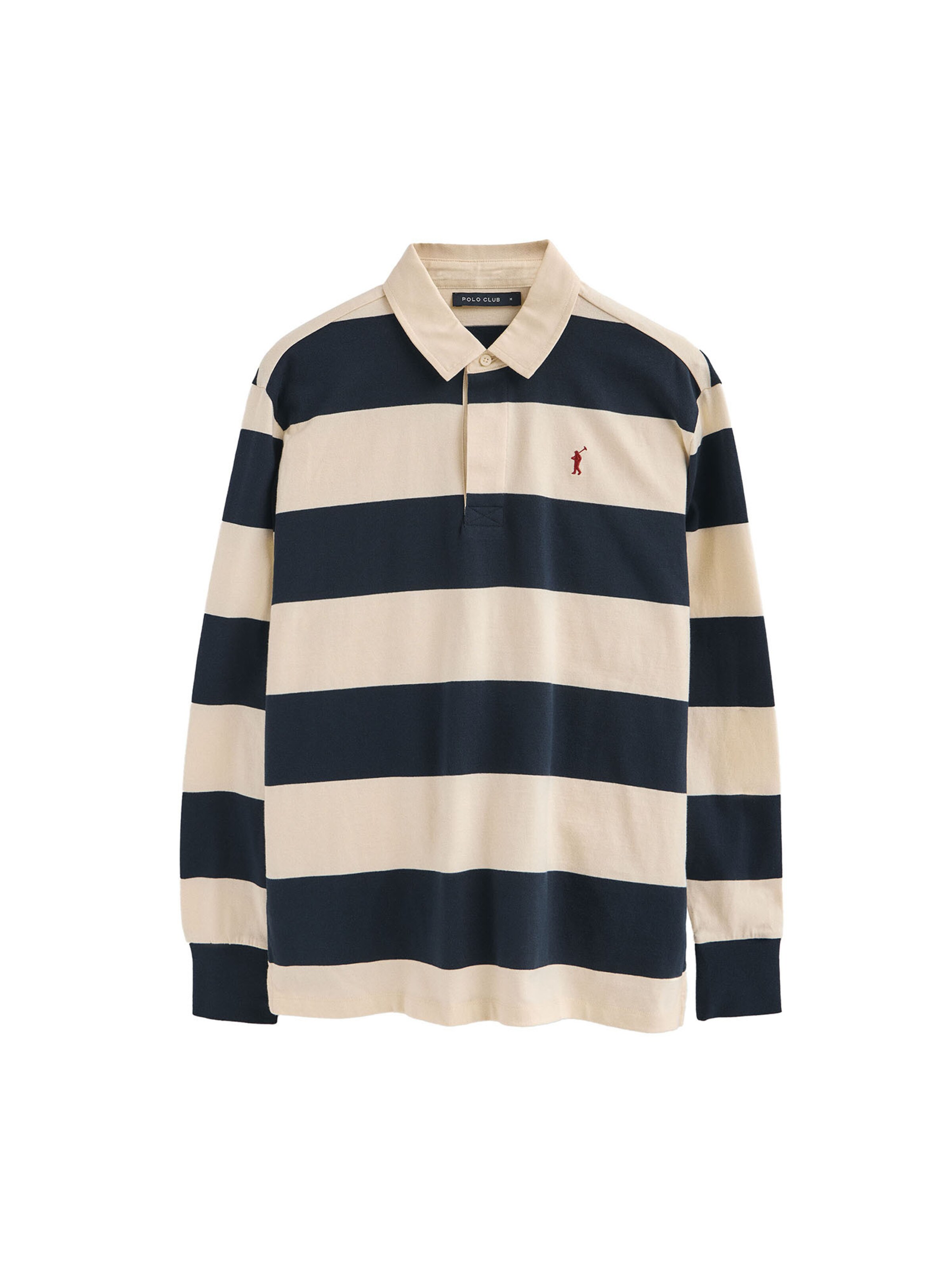 Polo Club Shirt in XXXL in Ecru / marine blue, Item view