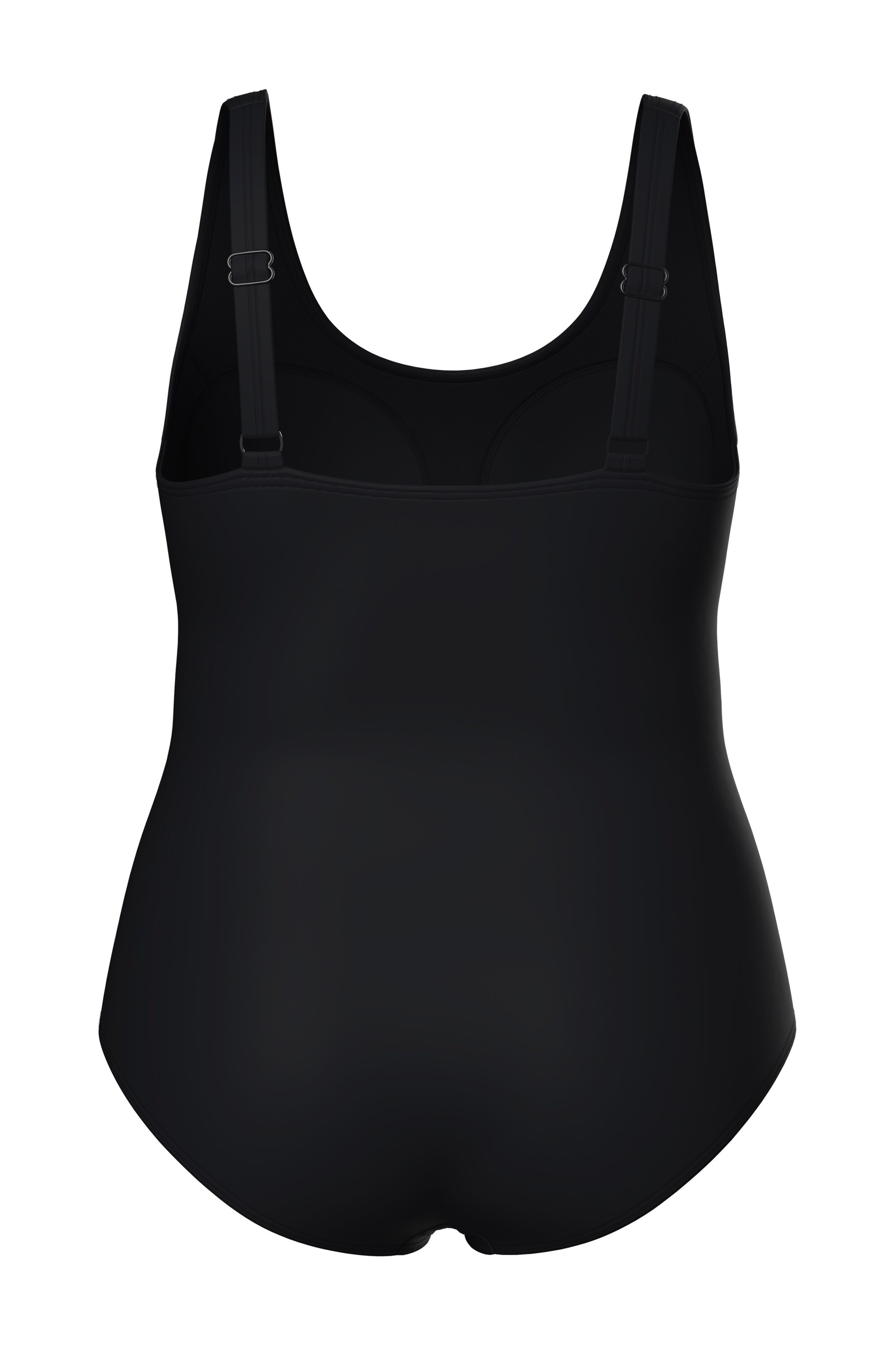 Ulla Popken Bralette Swimsuit in Black