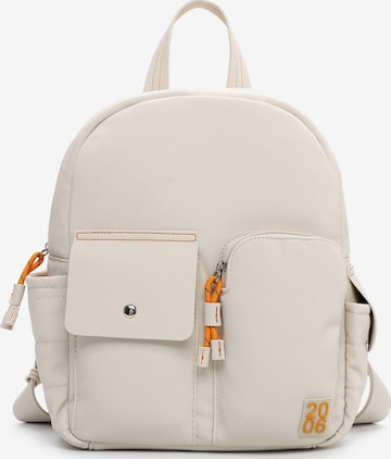 Emily & Noah Rugzak ' E&N Joeline ' in Beige: voorkant