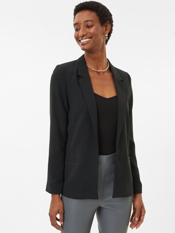 Blazer 'Shirley' SOAKED IN LUXURY en noir : devant