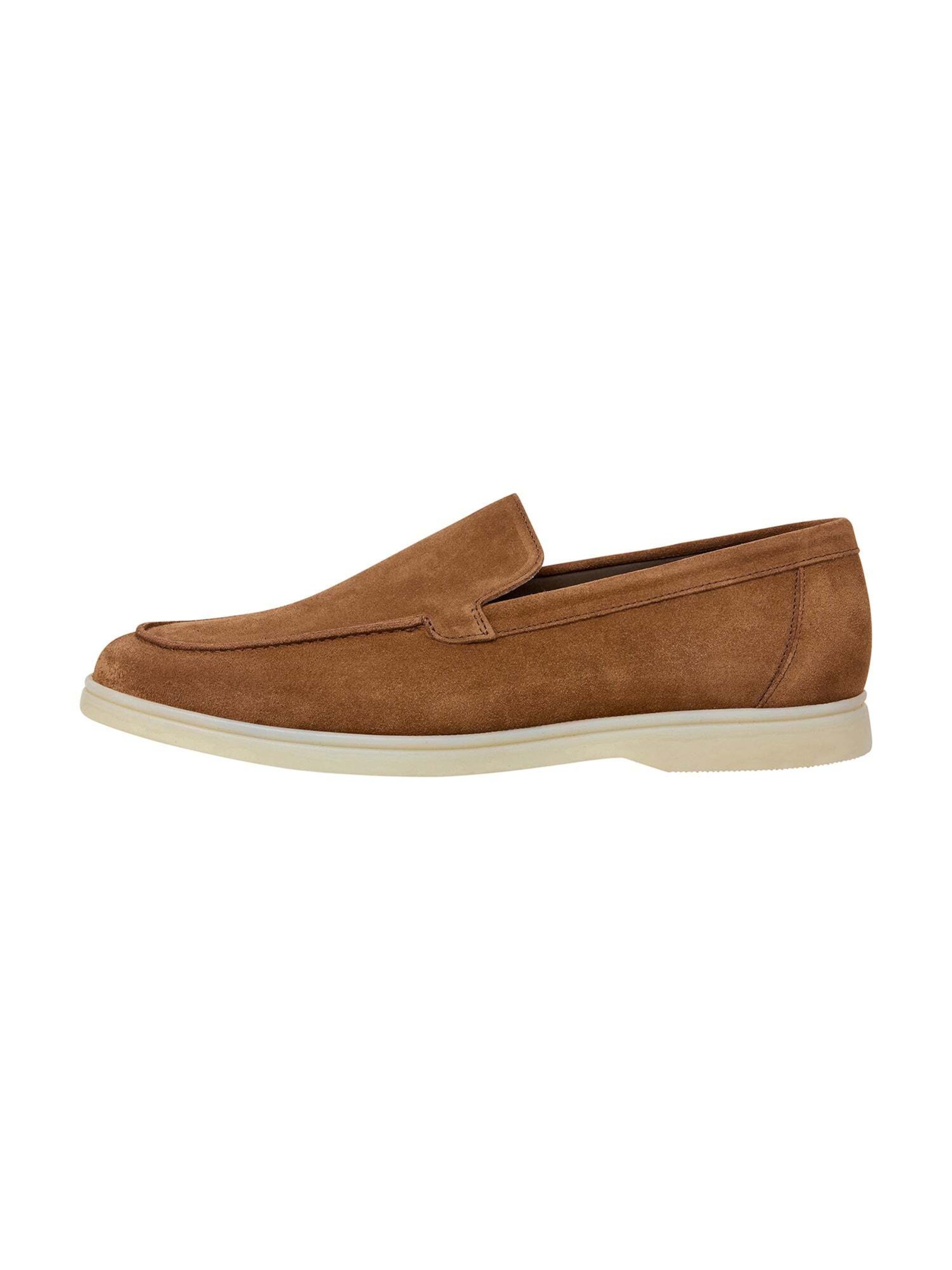 Hackett London Mocassins 'Martin' in Bruin: voorkant