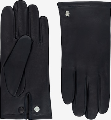 Roeckl Lederhandschuhe 'MONTAUK' in Blau: Vorderseite