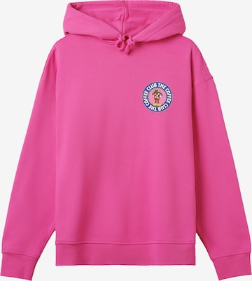 F4NT4STIC Sweatshirt 'Coffee Club' in Roze: voorkant