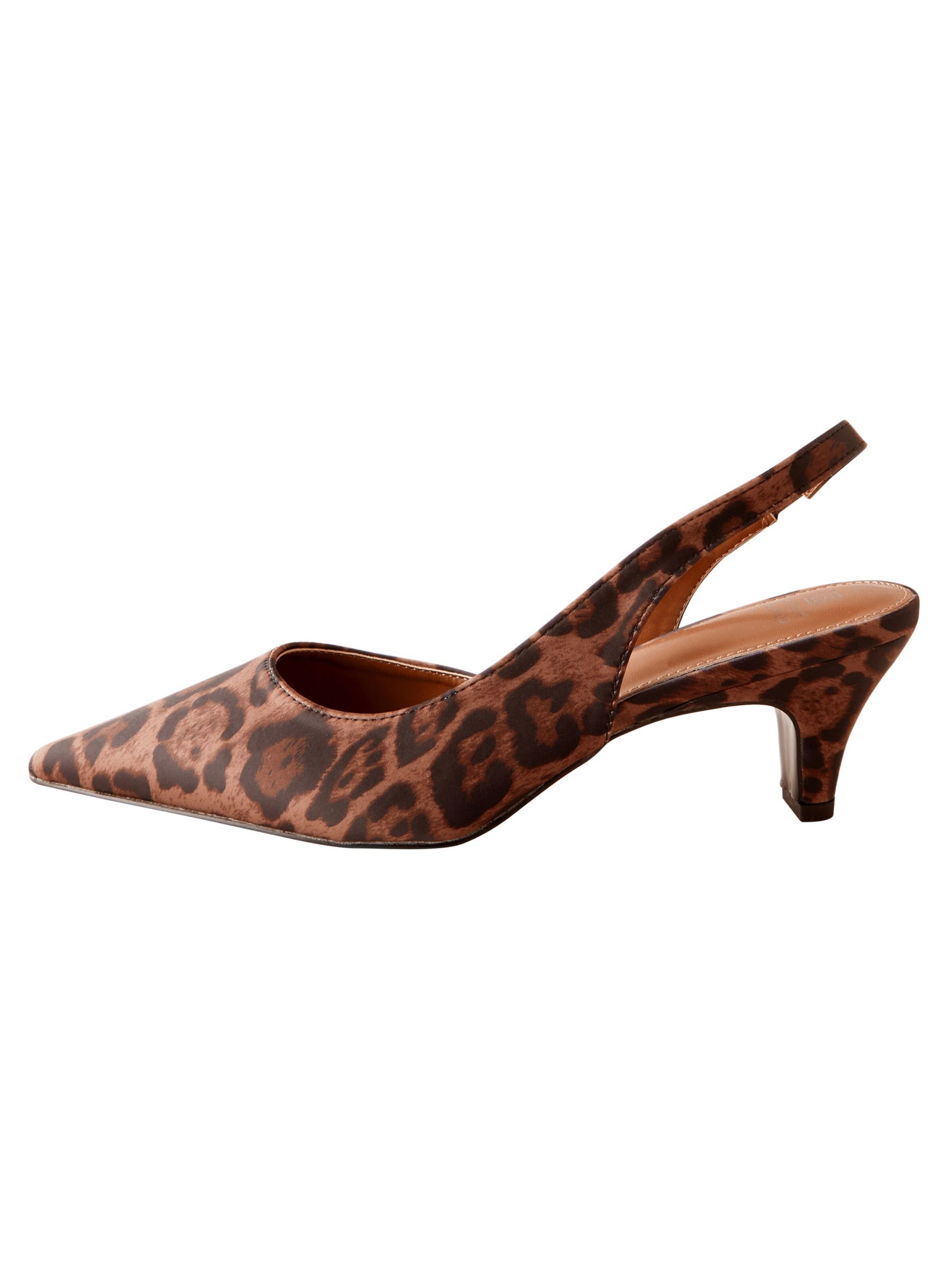 Next Slingback pumps in Brown: front