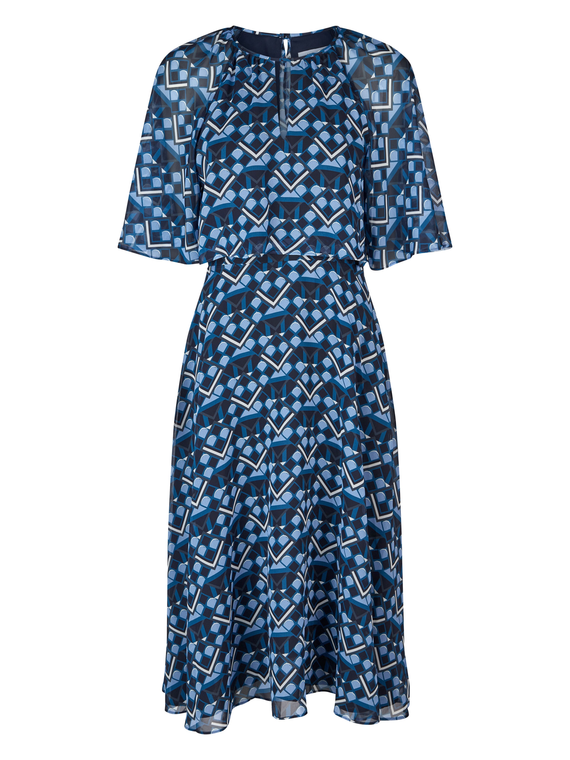 KLEO Kleid in Blau: Vorderseite