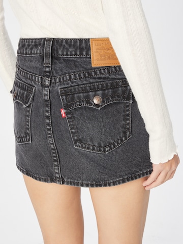 LEVI'S ® - Saia 'XS Skirt' em preto