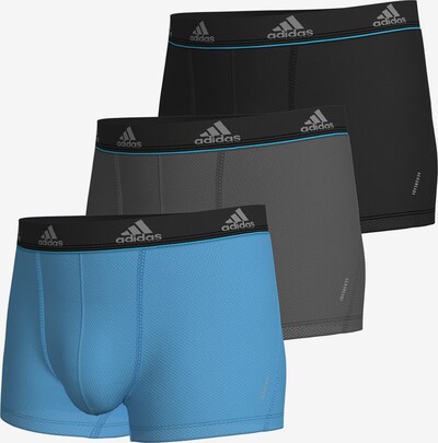 ADIDAS ORIGINALS Boxers 'Active Micro Flex' en bleu / anthracite / noir, Vue avec produit